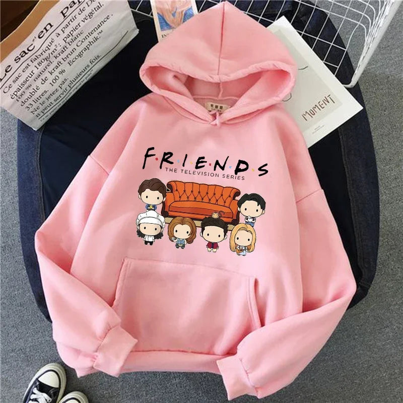 Letter Graphic Long Sleeve Pullover Casual Hoodie for Layering