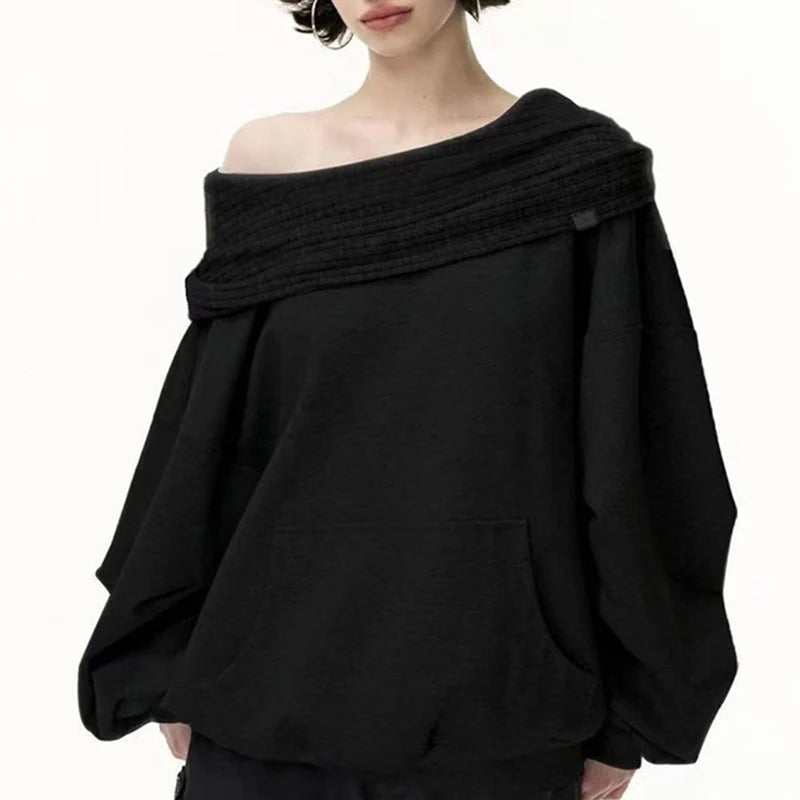 Long Sleeve Casual Pullover Sweatshirt with Original Style Options