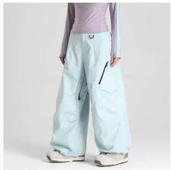 Full Length Loose Fit Ski and Snowboard Winter Pants