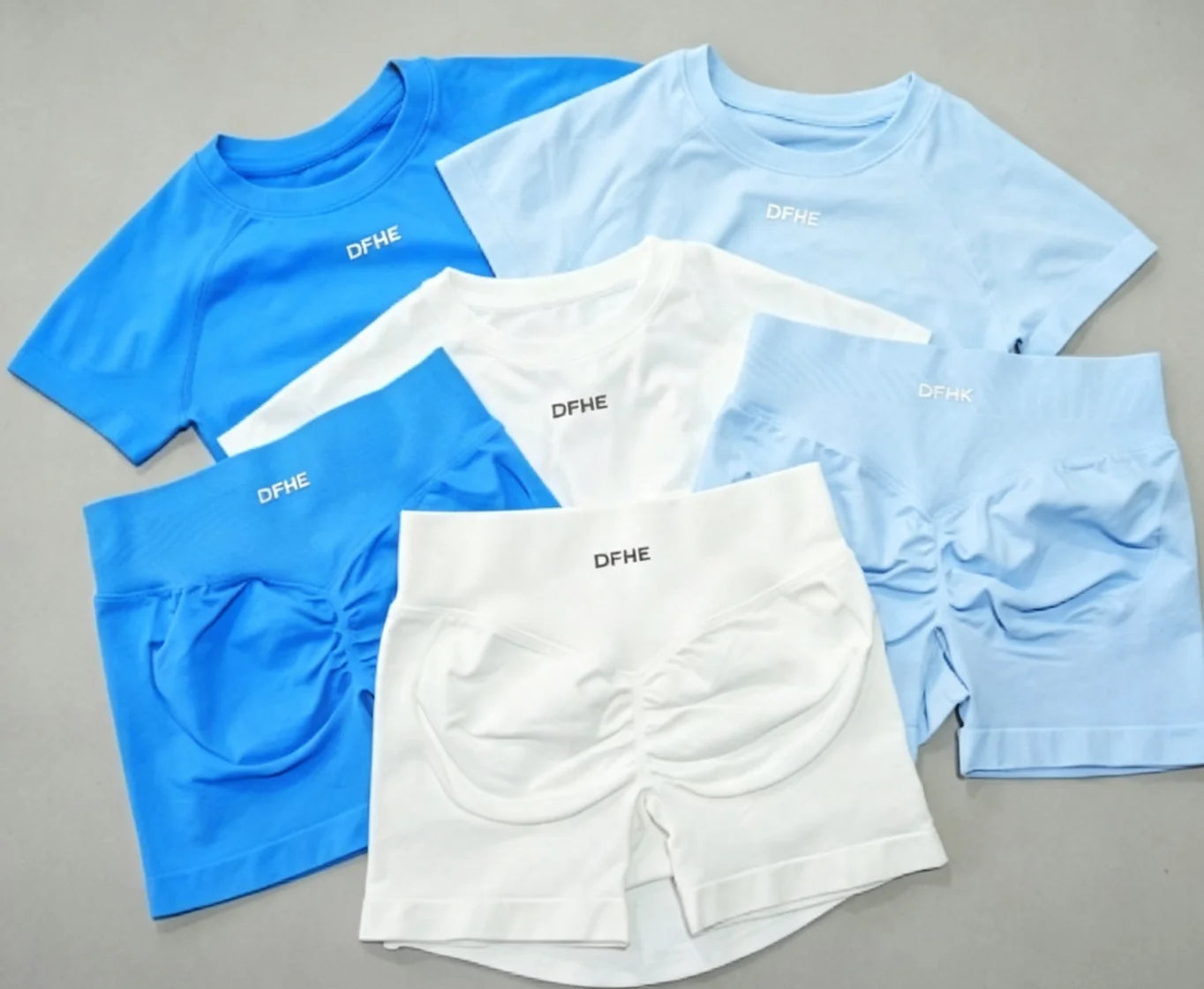 Women's Tee And Shorts Yoga Set For Workout Outfits