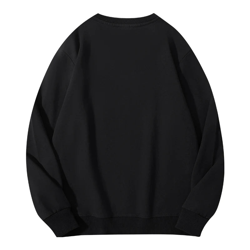 Long Sleeve Casual Pullover Sweatshirt with Original Style Options