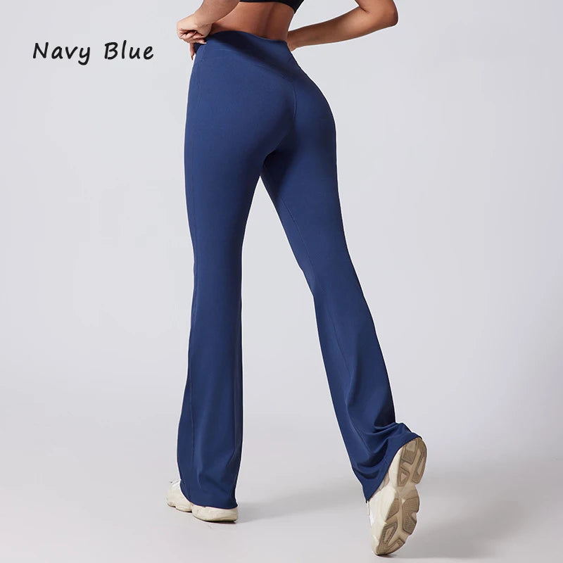 Women's Flared Leggings For Workout Outfits And Layering