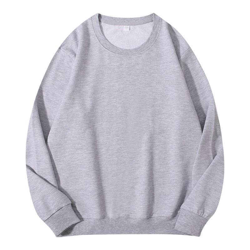 Long Sleeve Casual Pullover Sweatshirt with Original Style Options