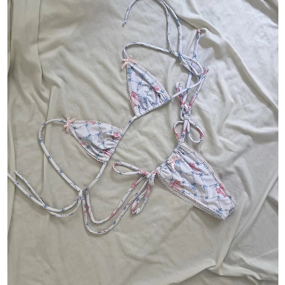 Printed Micro Bikini