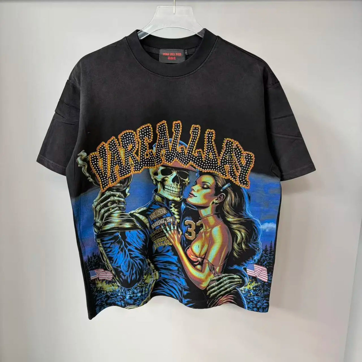 Graphic Crew Neck Short Sleeve Casual Pullover T Shirt