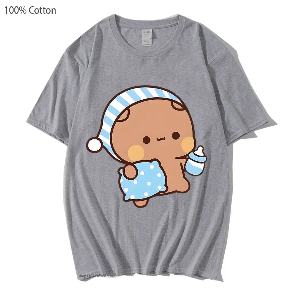 Graphic Crew Neck Short Sleeve Casual Pullover T Shirt