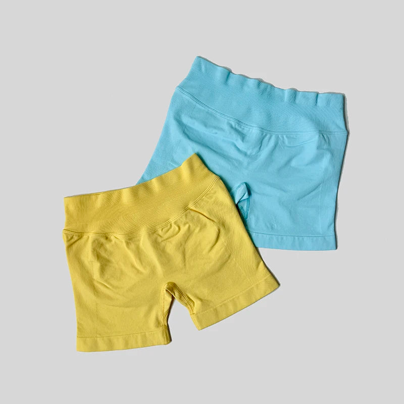 Women’s High Waist Breathable Yoga Shorts for Gym, Running & Cycling