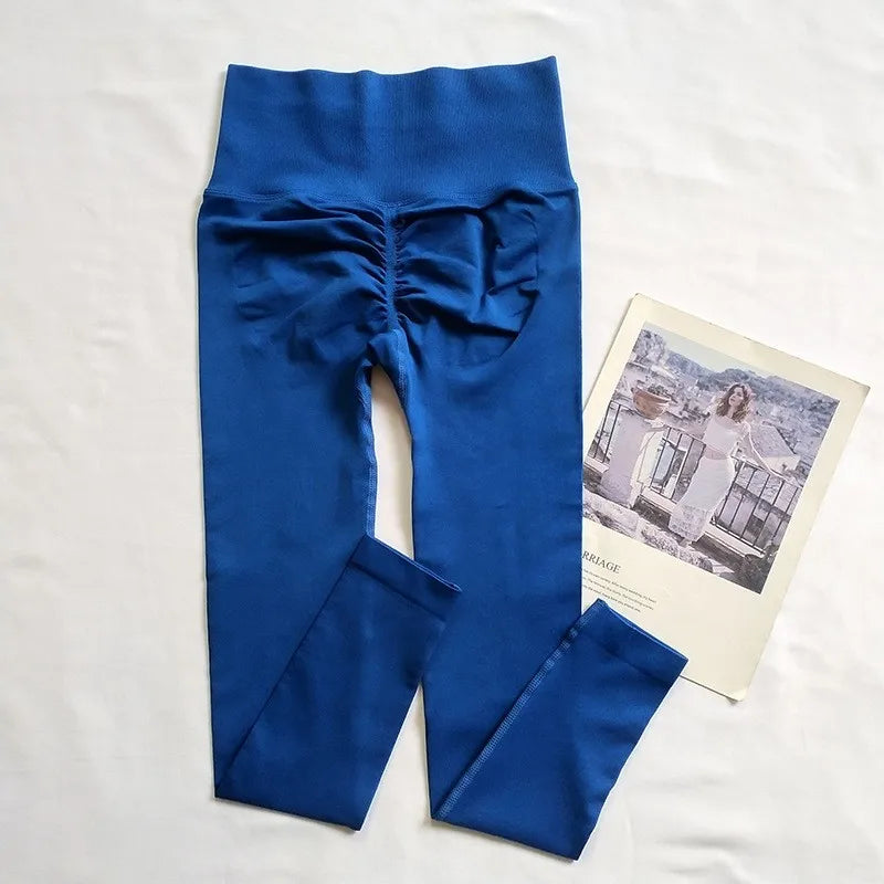 Women's Scrunch Full Length Leggings For Workout Outfits