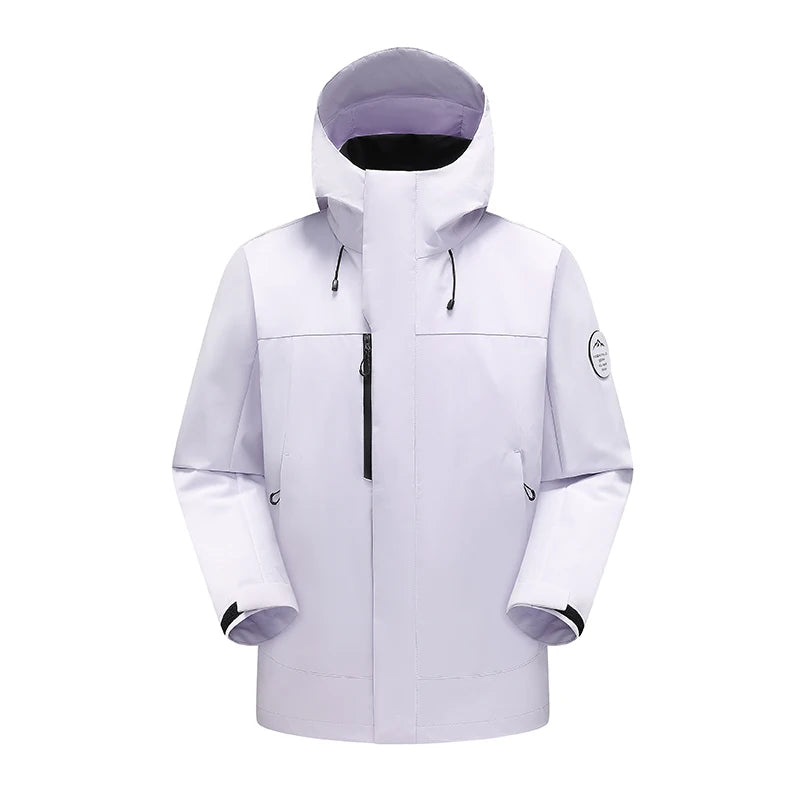 Unisex Waterproof Oil-Resistant Hiking Jacket for Trekking