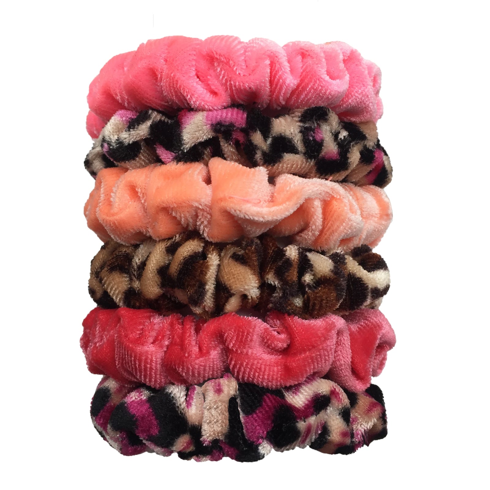 Fabric Scrunchie Elastic Hair Band for Ponytail and Bun Styling