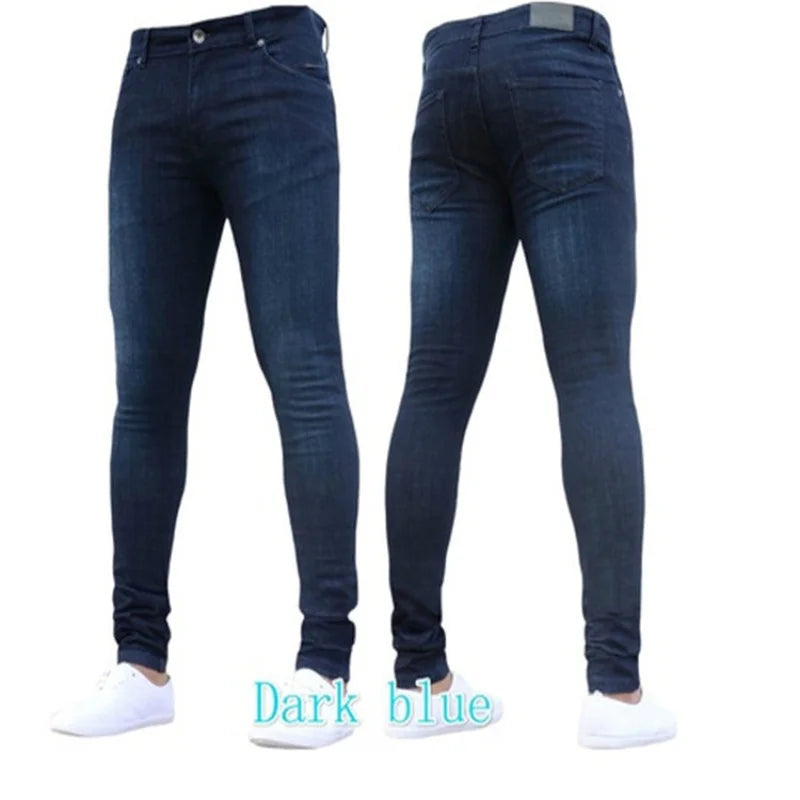 Men's Straight Leg Denim Jeans for Casual Everyday Wear