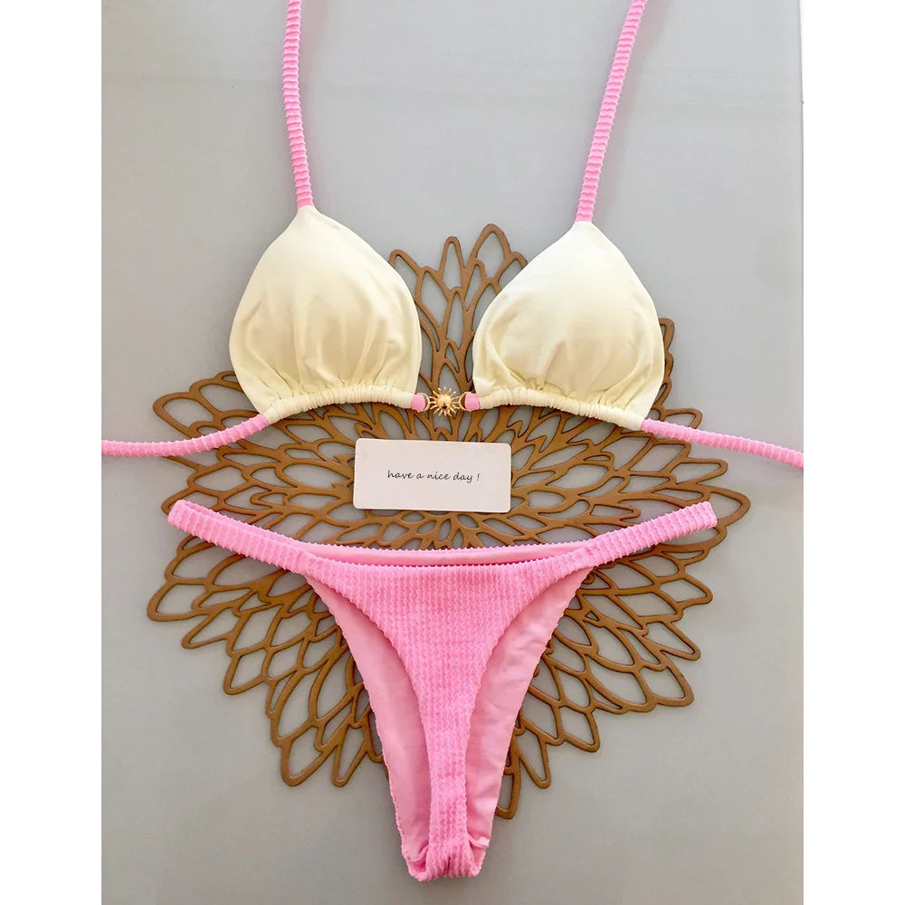 Solid Micro Bikini