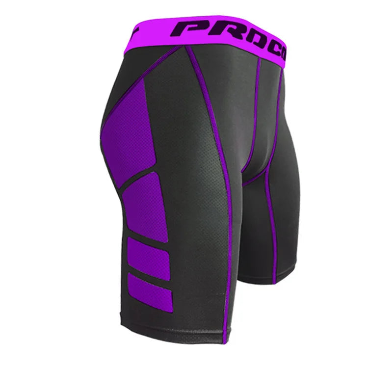 Men's Fitted Training Shorts for Gym and Running