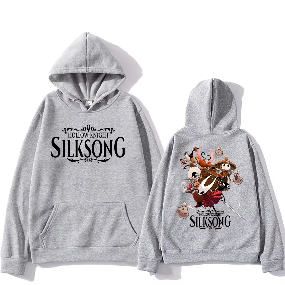 Game-Graphic Long-Sleeve Pullover Hoodie