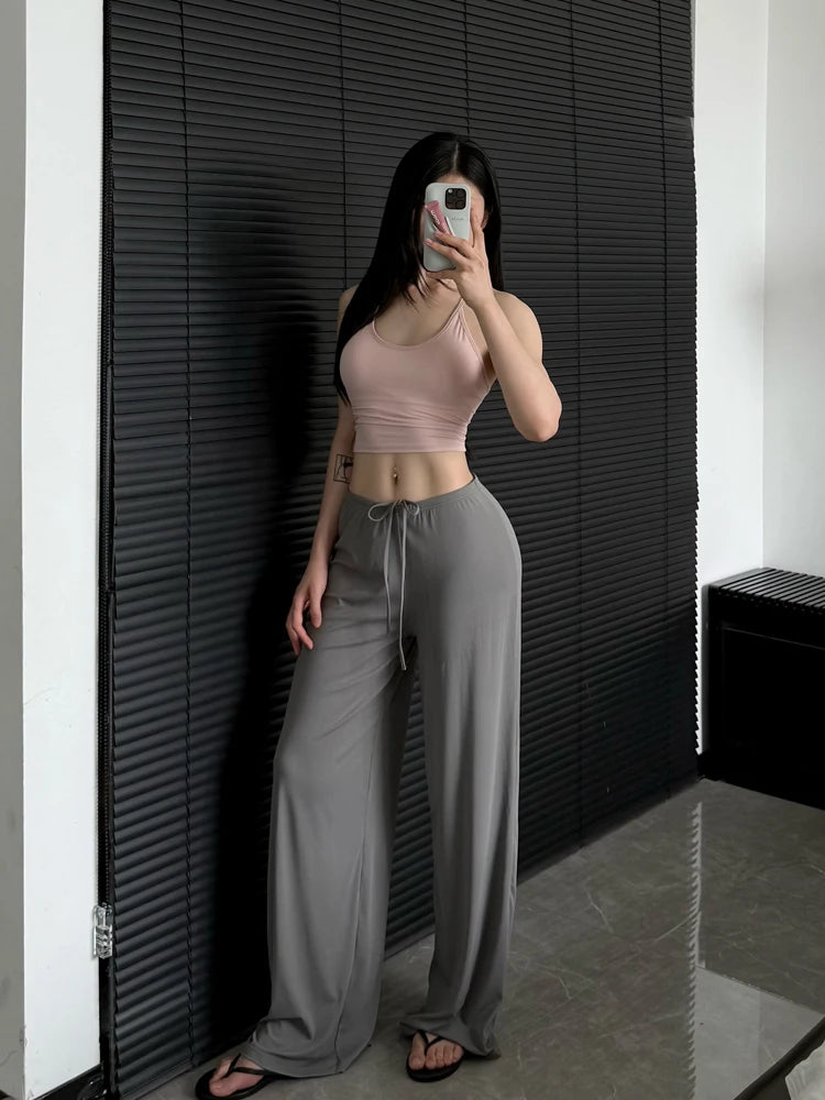 Women's Loose Wide Leg Yoga Pants For Workout Outfits