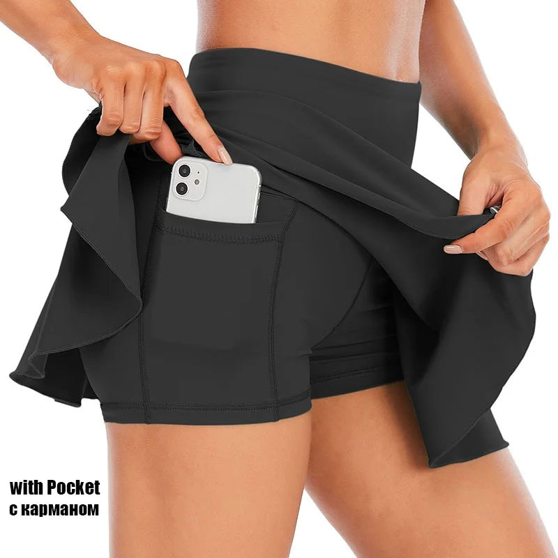 Women's Pleated Tennis Skort