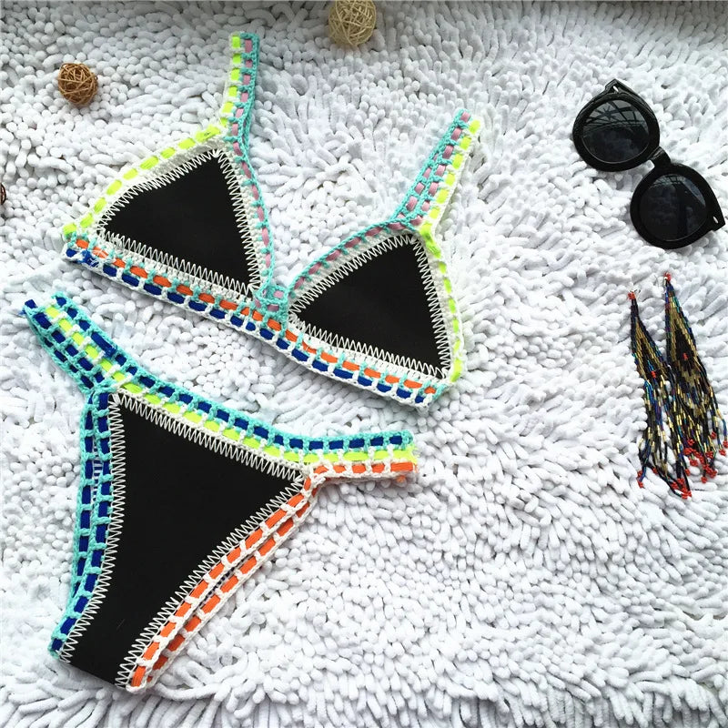 Crochet Triangle Bikini
