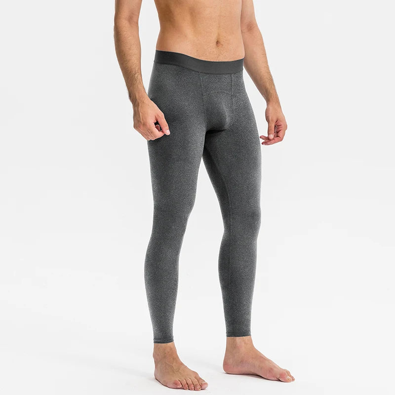 Men's Fitted Training Leggings for Gym and Running