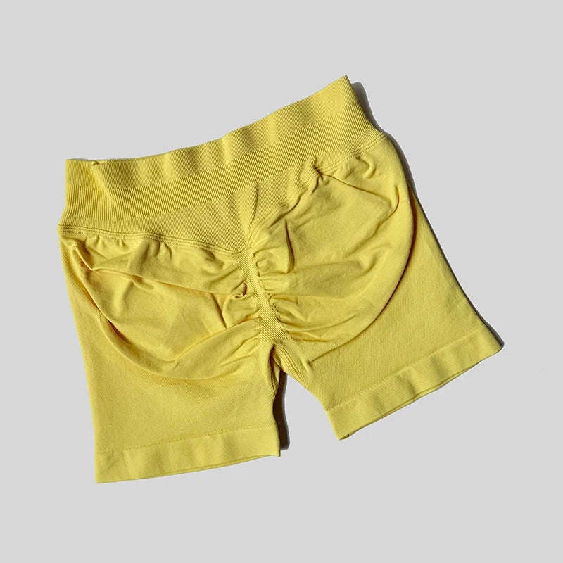 Women’s High Waist Breathable Yoga Shorts for Gym, Running & Cycling