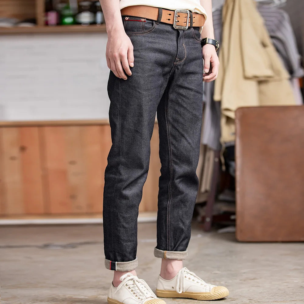 Men's Straight Leg Denim Jeans for Casual Everyday Wear