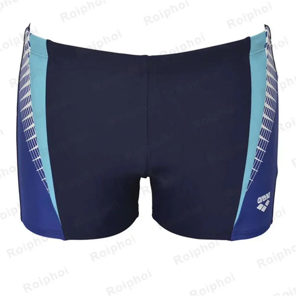 Men's Printed Swim Shorts for Pool Swimming and Summer Beach Wear