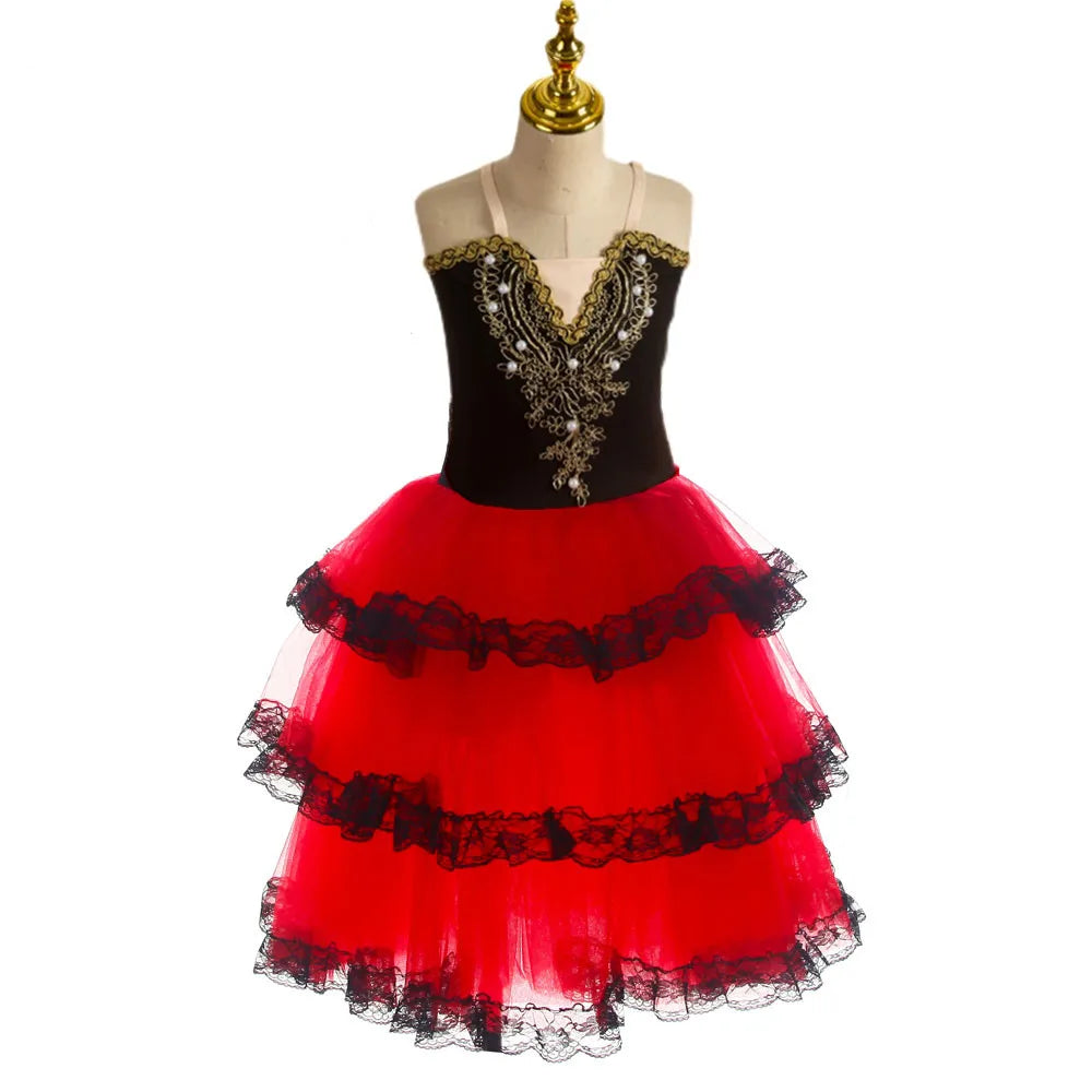 Romantic Ballet Tutu Costume with Child and Adult Labelled Size Options