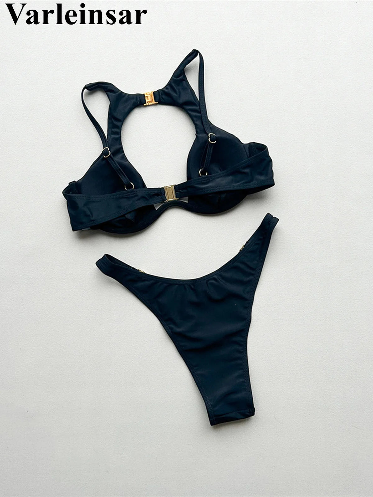 Underwire Cutout Bikini with Skirt