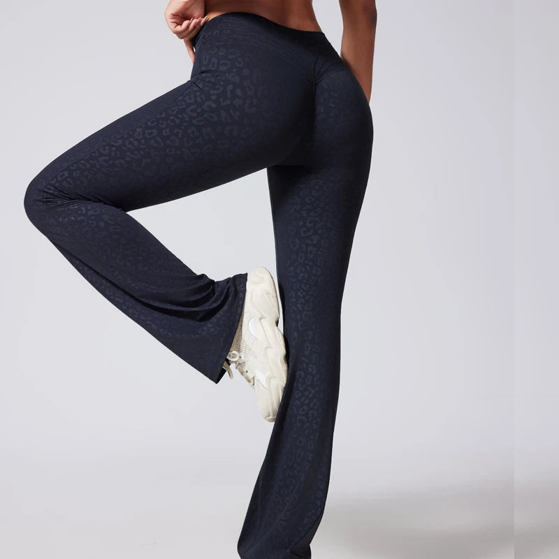 Women's Flared Leggings For Workout Outfits And Layering