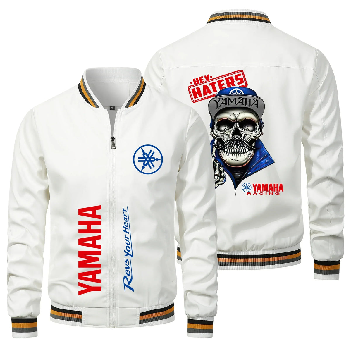 Color Block Long Sleeve Casual Streetwear Racing Style Jacket