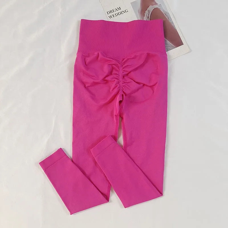 Women's Scrunch Full Length Leggings For Workout Outfits