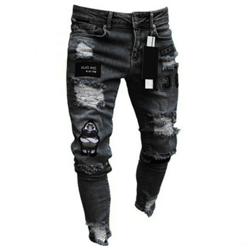 Men's Straight Leg Denim Jeans for Casual Everyday Wear