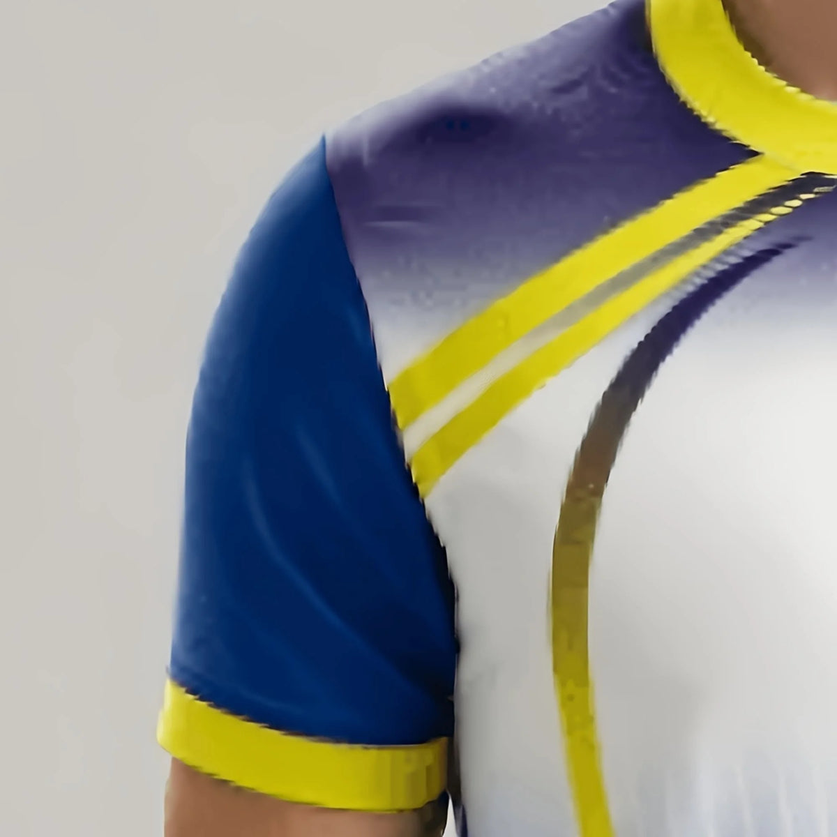 Gradient Volleyball Short Sleeve Jersey For Sports Outfits