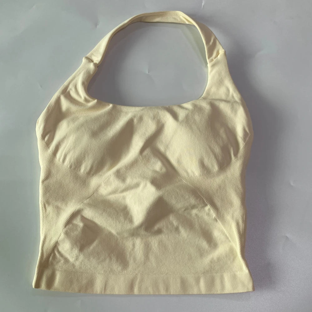 Women's Halter Neck Longline Tank Top