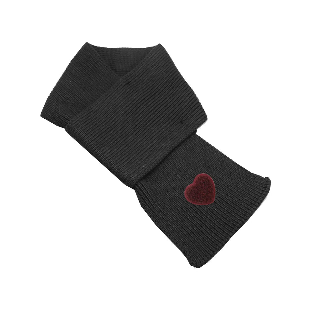 Children's Cotton Knitted Beanie with Patch Designs and Original Size Options
