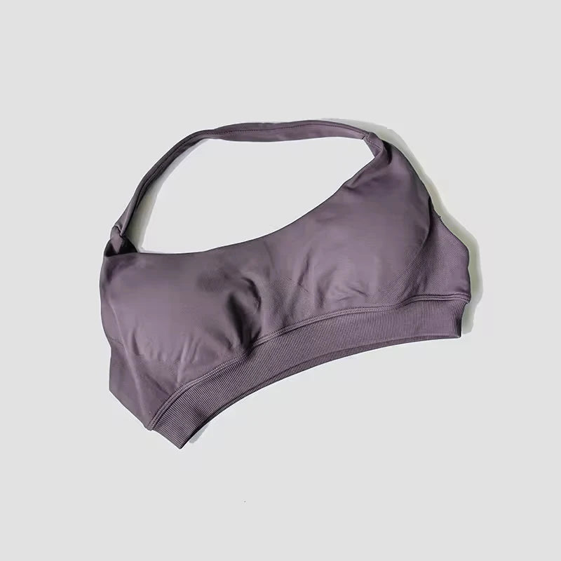 Women's Scoop Neck Halter Sports Bra
