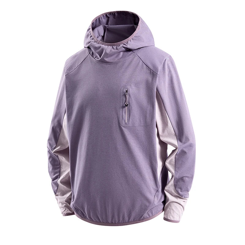 Unisex Quick-Dry Sun Protection Hiking Hoodie Jacket