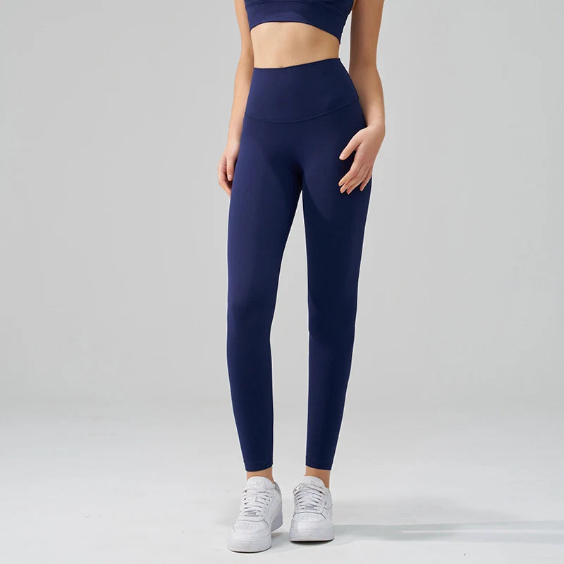Women's Side Pocket Full Length Leggings For Workout Outfits