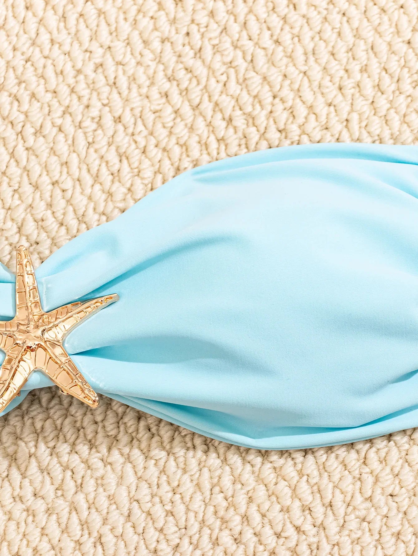 Starfish Detail Bandeau Bikini