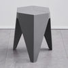 Nordic Plastic Stool Ins Creative Modern Chairs Low Footstool Non Slip Thickened Small Stools Low Geometric Stool Furniture Home
