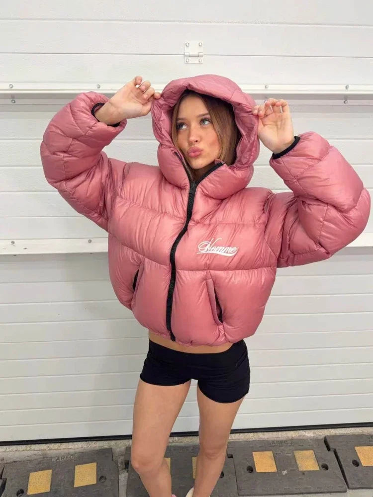 Rabbit Ear Long Sleeve Full Zip Casual Hoodie