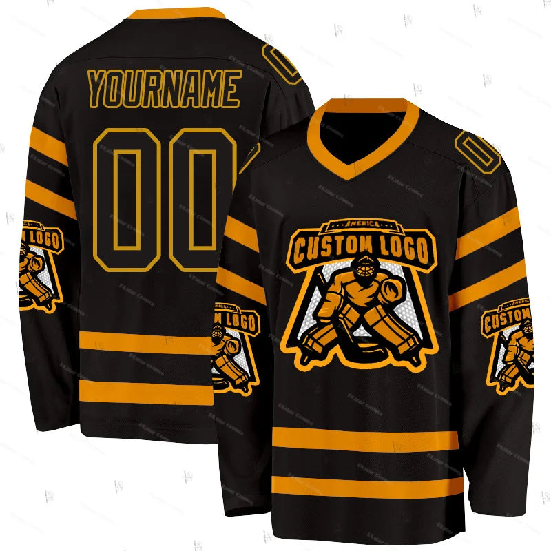 Gradient Number Design Long Sleeve Jersey For Sports Outfits
