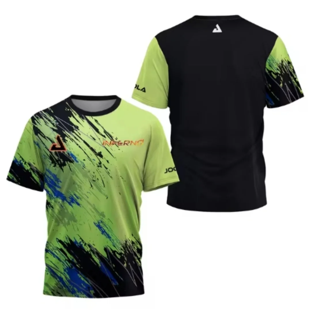 Floral Court Sports Short Sleeve T-shirt For Sports Outfits