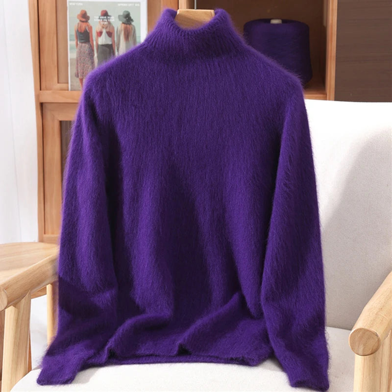 Women's Long Sleeve Knit Pullover Sweater Casual Knit Layer