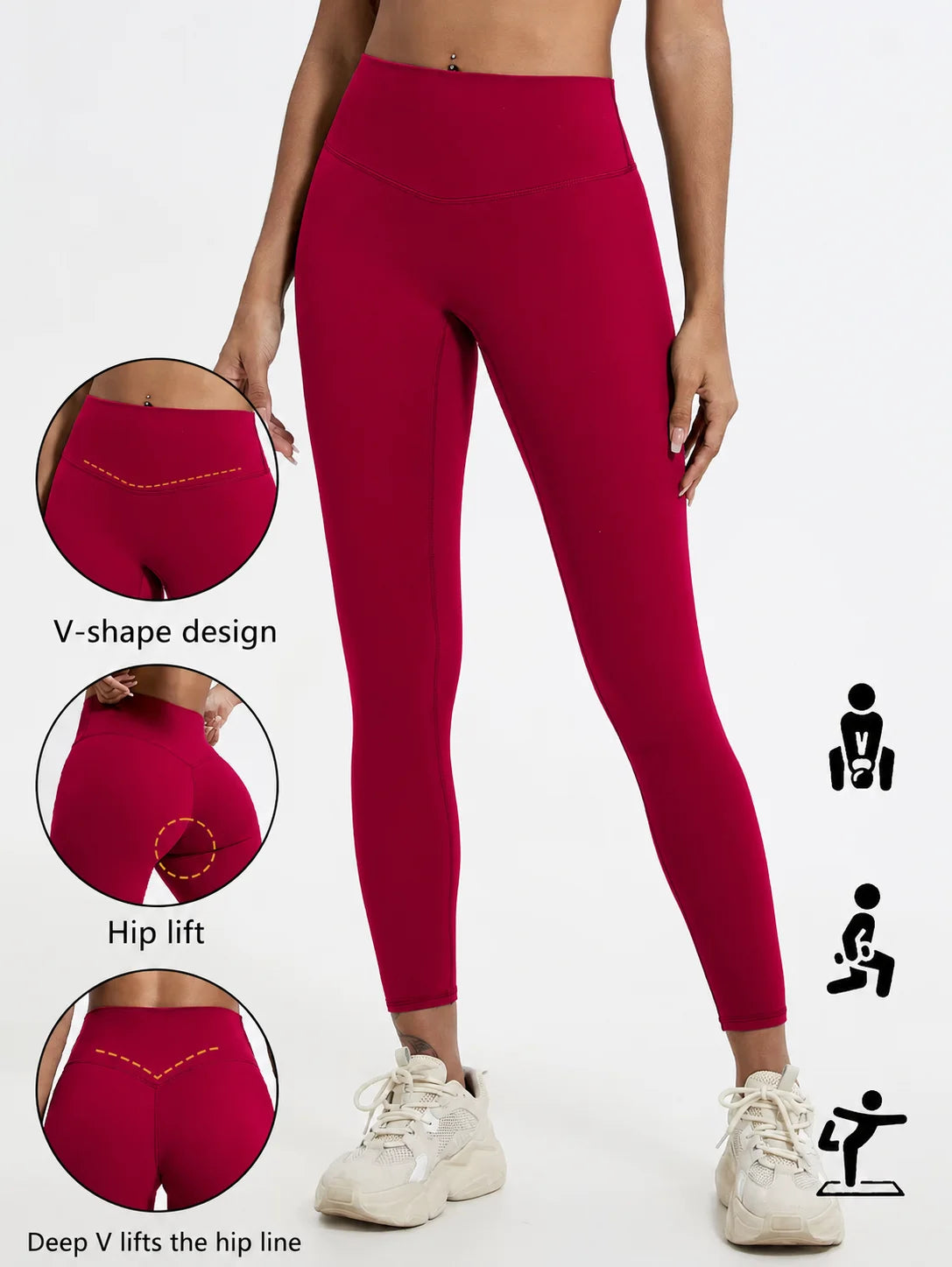 Women's Full Length Leggings For Workout Outfits And Layering