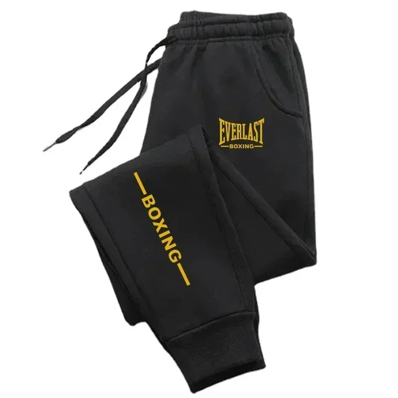 Full Length Drawstring Waist Casual Running Jogger Pants