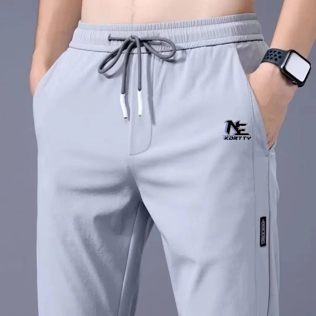 Men's Drawstring Waist Casual Pants For Everyday Wear