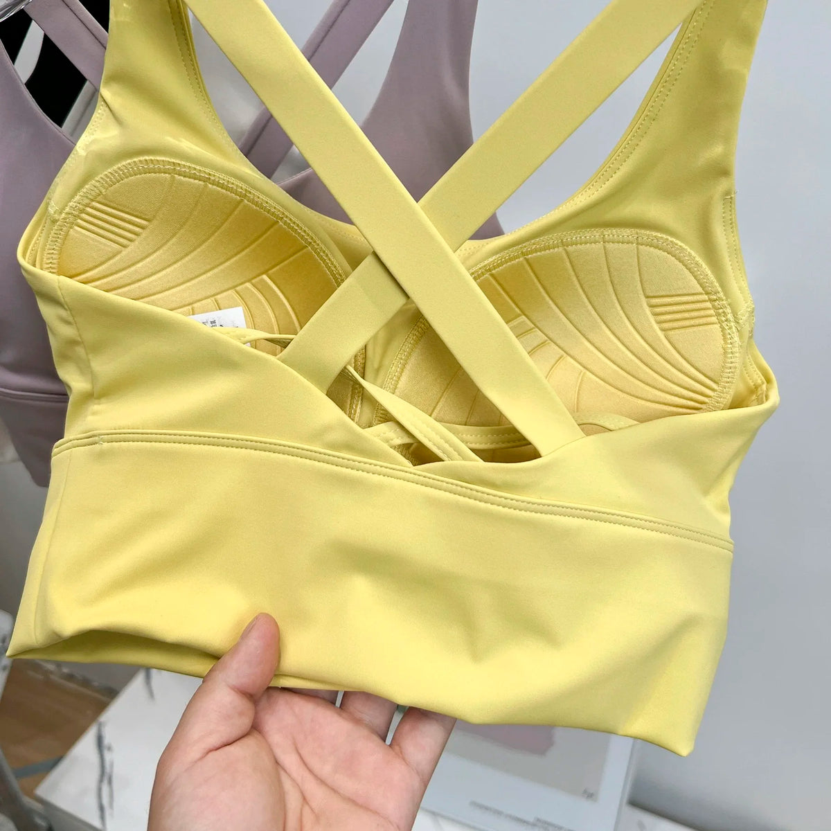 Women's Cross-Strap Sports Bra