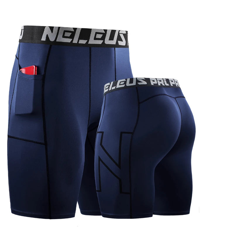 Men's Pocket Training Shorts for Gym and Running