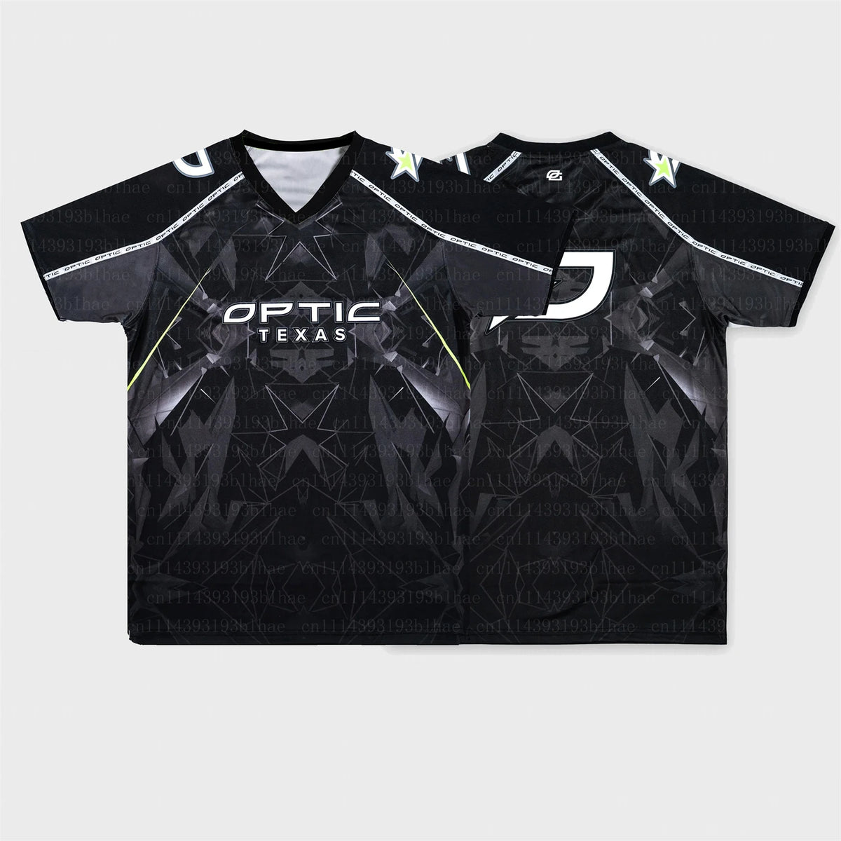 Esports Graphic Short Sleeve Crew Neck Sports T Shirt