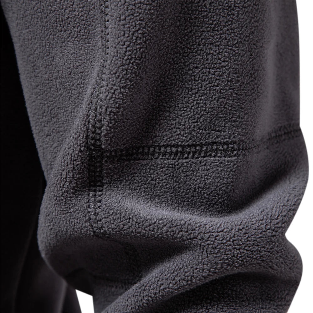 Men's Quarter-Zip Fleece Long-Sleeve Pullover
